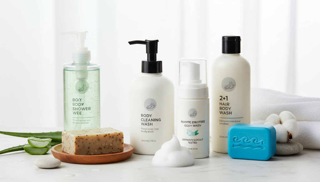 Badesæber og Showergel